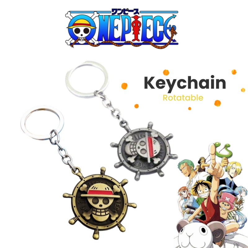 Anime Merchandise Logo - Chaveiro Giratório de Liga com Logo