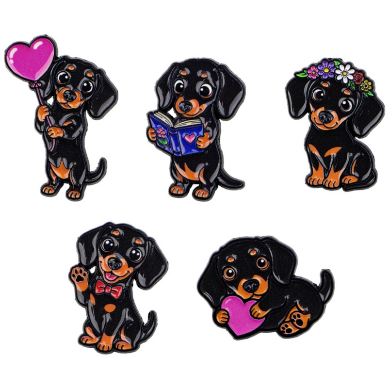 Enamel Pin Set - Conjunto de 5 Pins de Esmalte