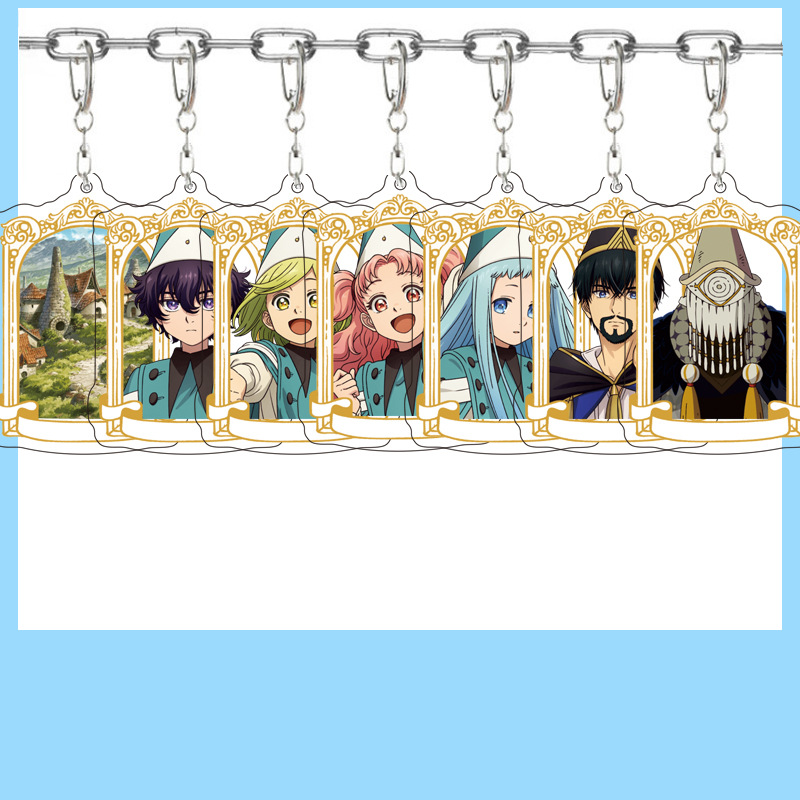Anime Merchandise For Girls - Chaveiro de Acrílico Ateliê Coco Qifrey
