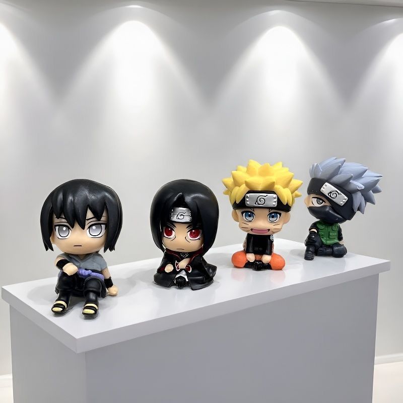 Anime Merchandise Usa - Figurinha fofa do desenho animado NARUTO,