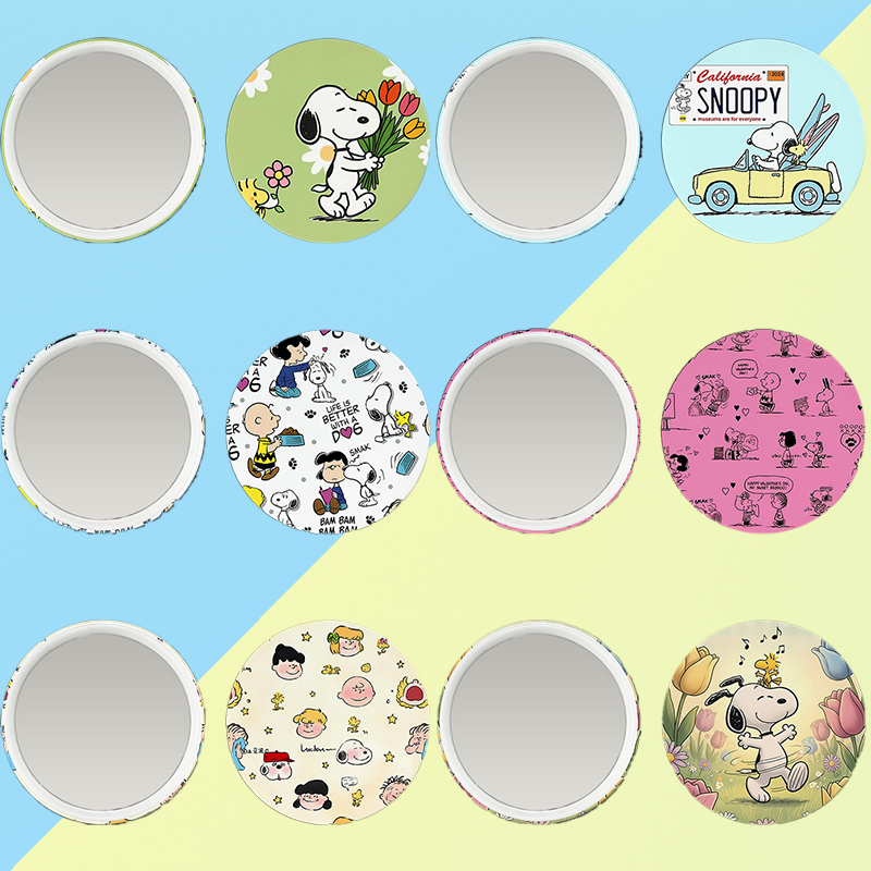 Novo Espelho de Crachá do Snoo - Anime Merchandise For Girls avaliação e preço