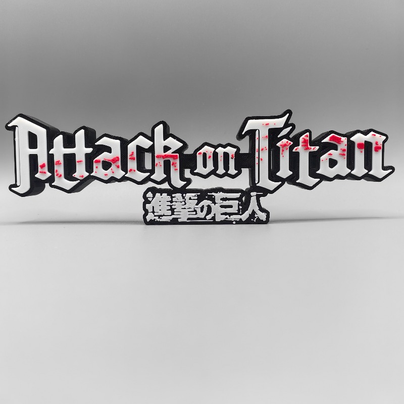 Merchandise do Anime Attack on - Anime Merchandise Logo avaliação e preço