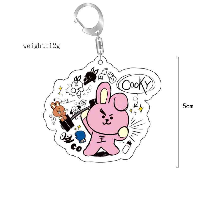 Chaveiro de acrílico fofo do a - Anime Merchandise For Girls avaliação e preço