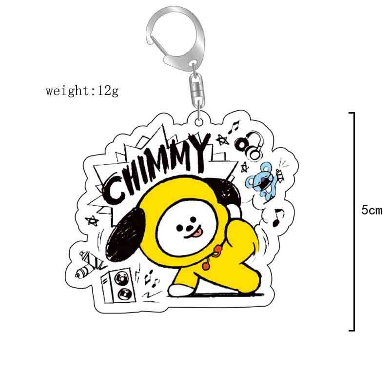 Chaveiro de acrílico fofo do a - Anime Merchandise For Girls avaliação e preço