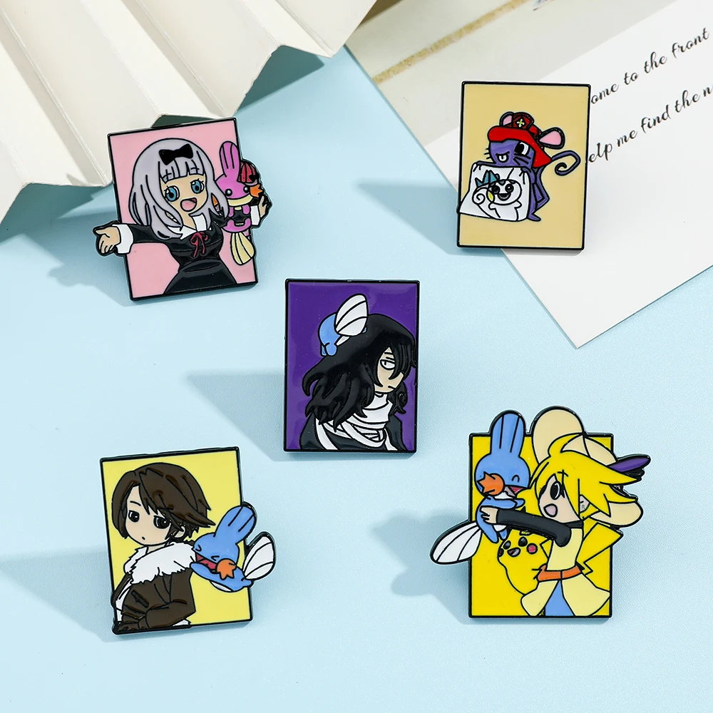 5 Peças de Broches de Personag - Enamel Pin Set avaliação e preço