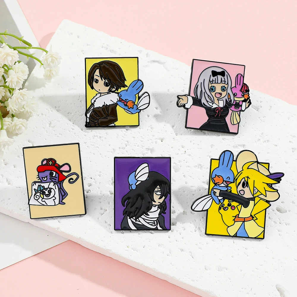 5 Peças de Broches de Personag - Enamel Pin Set avaliação e preço