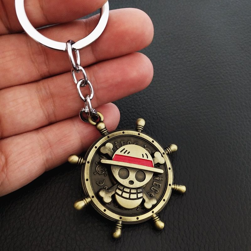 Chaveiro giratório de liga met - Anime Merchandise Logo avaliação e preço