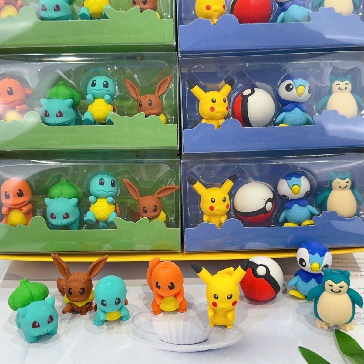 Borrachas de figuras Pokémon,  - Erased Anime Merchandise avaliação e preço