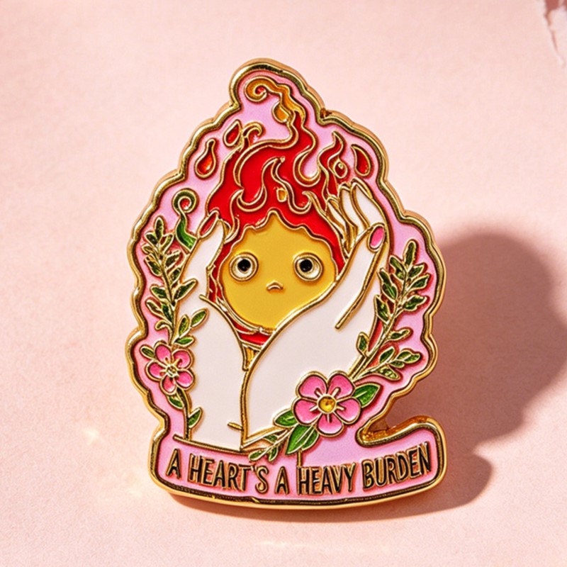 Pin de Esmalte 'A HEART'S A HE - Enamel Pin Set avaliação e preço