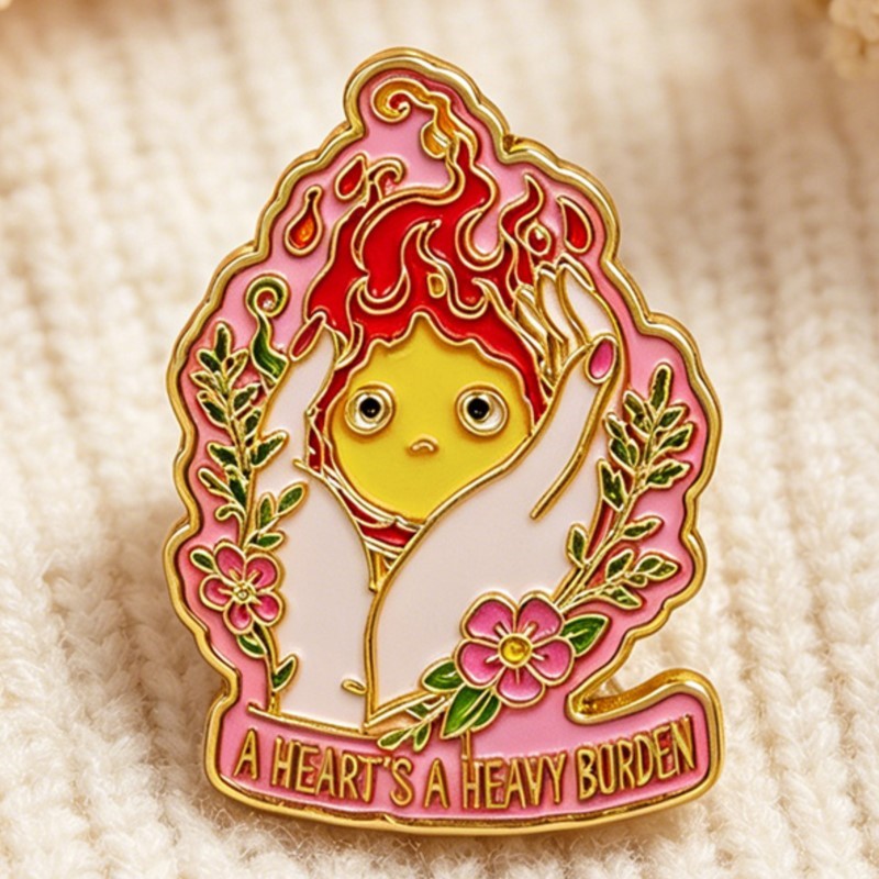 Pin de Esmalte 'A HEART'S A HE - Enamel Pin Set avaliação e preço