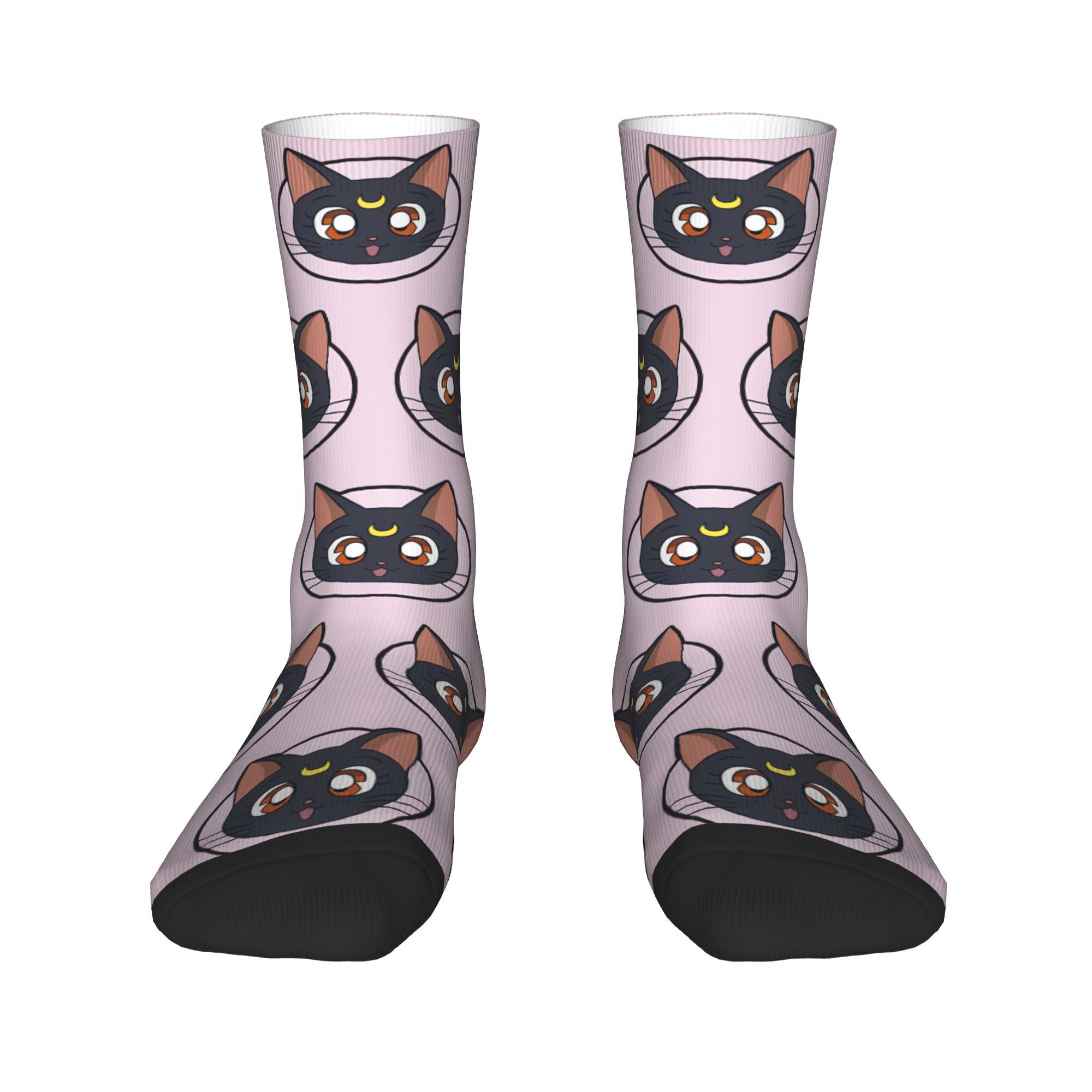 Moda unissex tripulação meias  - Anime Merchandise For Girls avaliação e preço