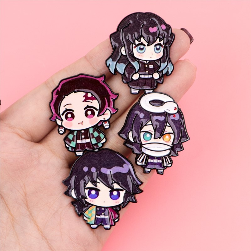 Pins de Esmalte e Broches de L - Enamel Pin Set avaliação e preço