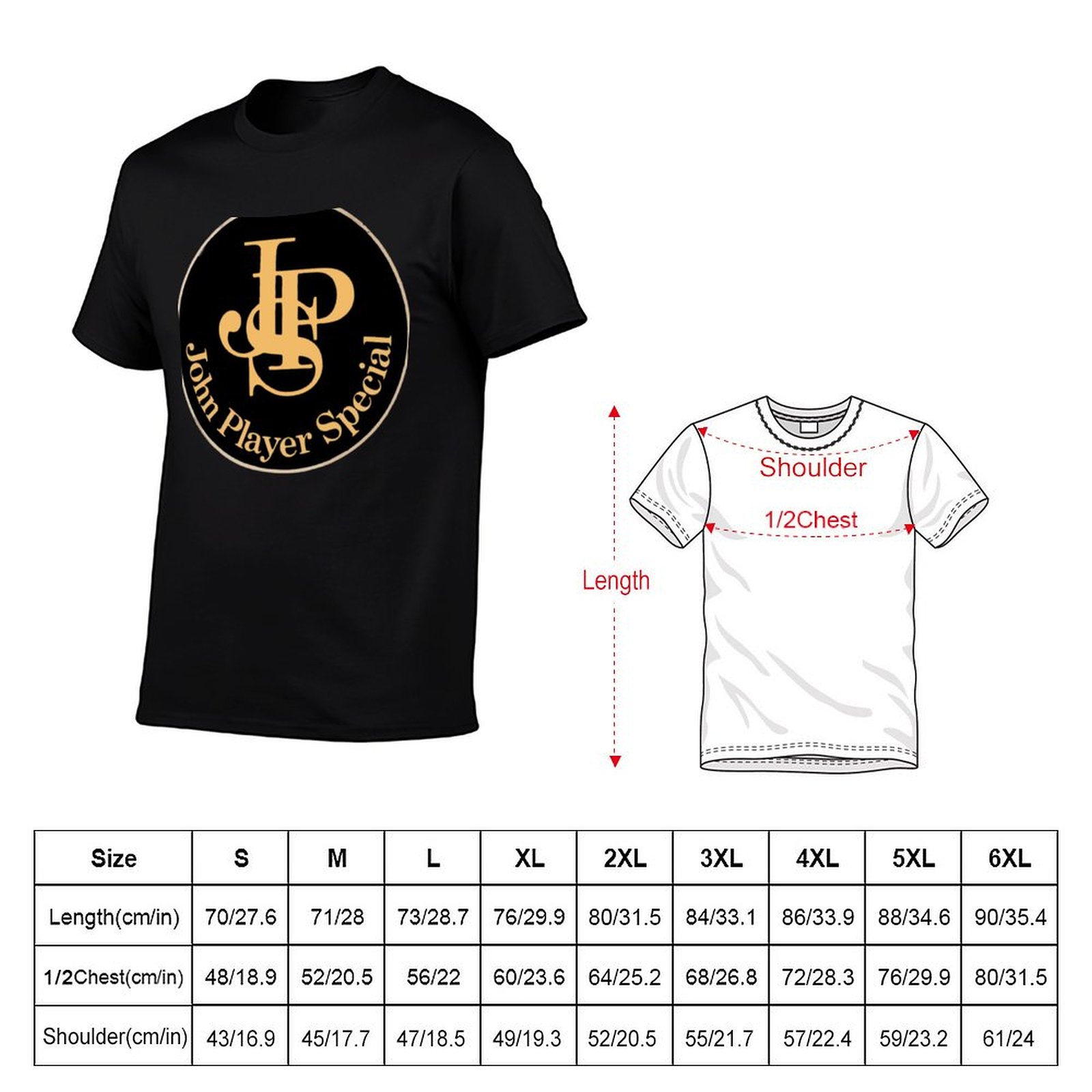 Mais Vendido - Camiseta JPS Jo - Anime Merchandise Logo avaliação e preço