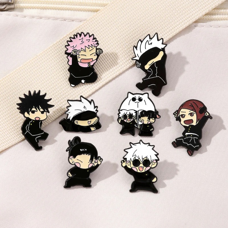Conjunto de 8 Pins de Esmalte  - Enamel Pin Set avaliação e preço