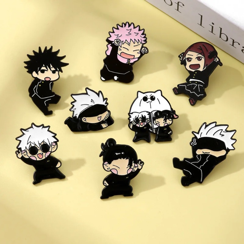 Conjunto de 8 Pins de Esmalte  - Enamel Pin Set avaliação e preço