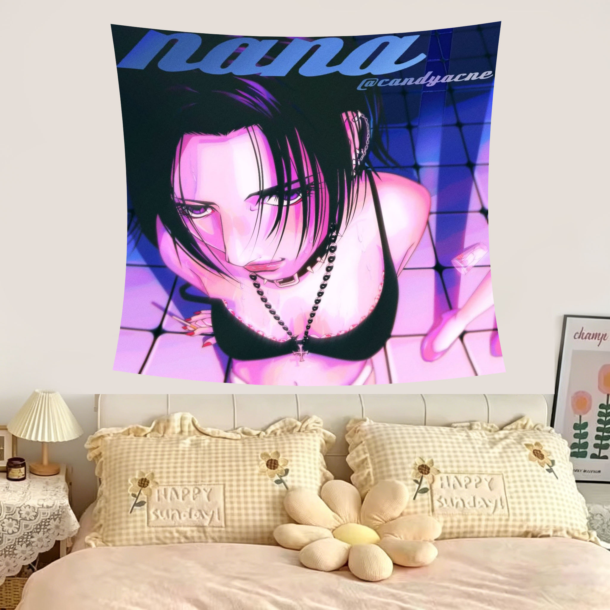 Tapeçaria VIKAMA NANA Komatsu  - Anime Merchandise For Girls avaliação e preço