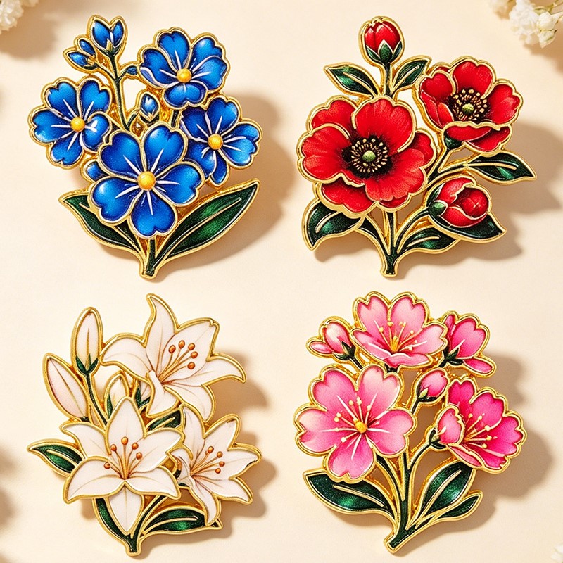 Broche Esmaltado Vintage Fofo  - Enamel Pin Set avaliação e preço