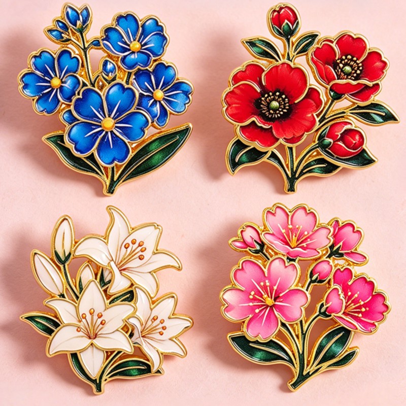 Broche Esmaltado Vintage Fofo  - Enamel Pin Set avaliação e preço