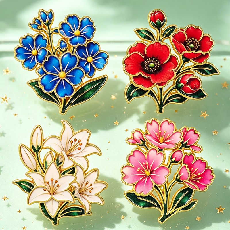 Broche Esmaltado Vintage Fofo  - Enamel Pin Set avaliação e preço
